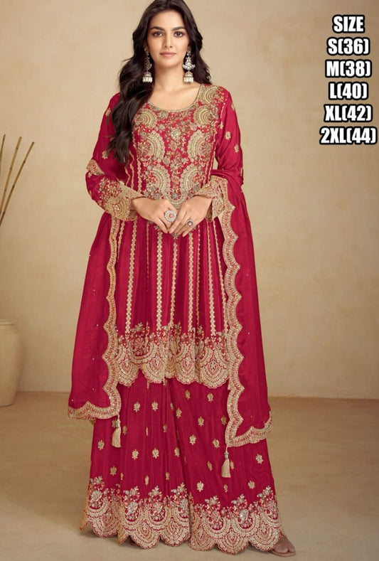 LATEST AND TRENDY PALAZZO KURTA SET FOR WOMEN