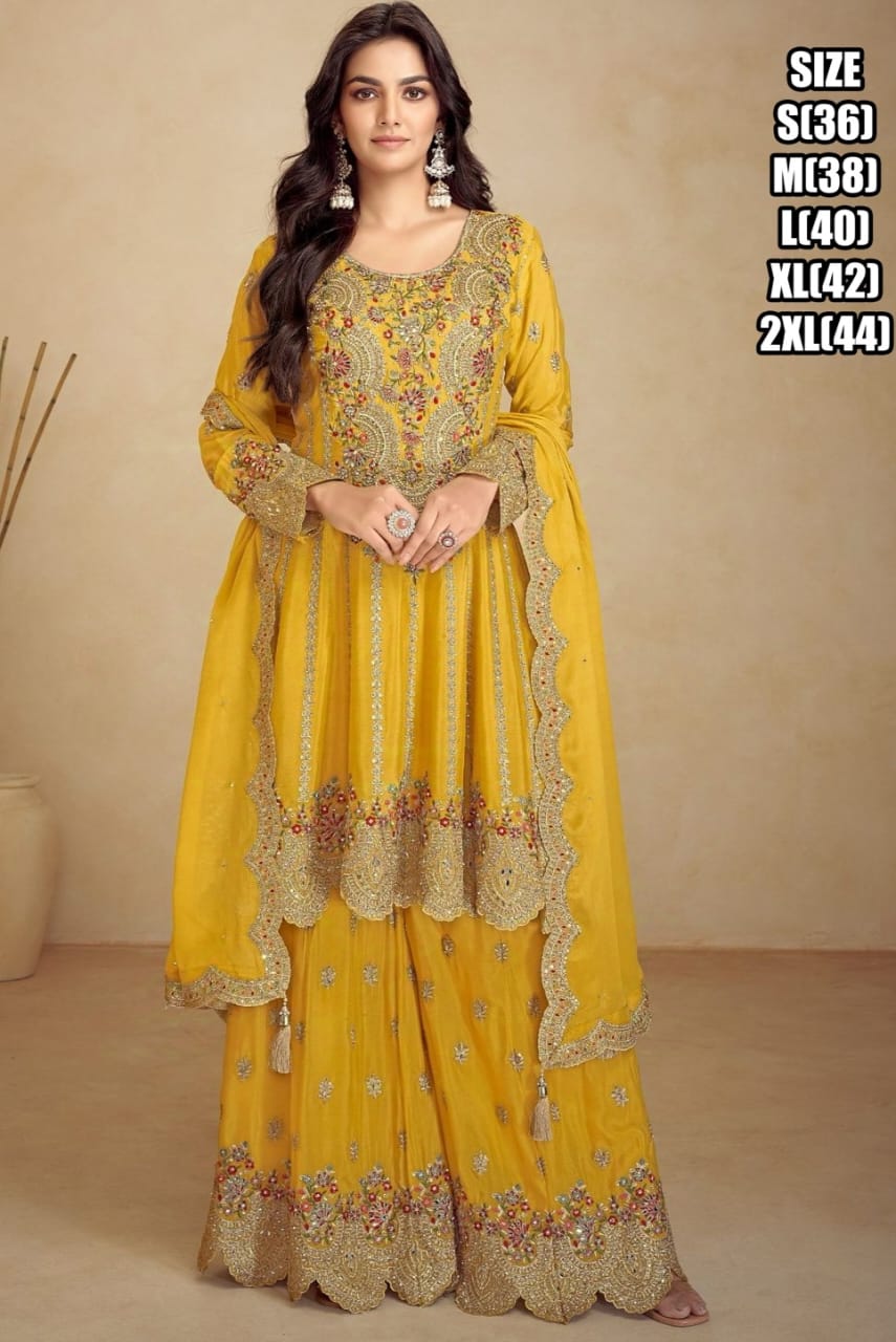 LATEST AND TRENDY PALAZZO KURTA SET FOR WOMEN